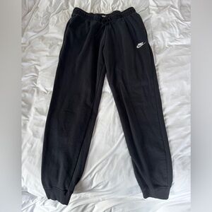 Nike black joggers